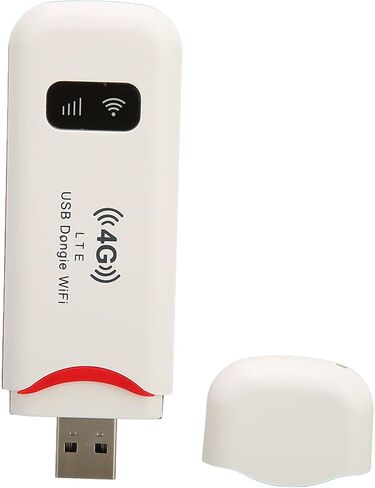 راوتر شبكة 4G، نقطة اتصال واي فاي محمولة، دونجل 4G مع فتحة Sim، مودم USB Pocket LTE، يدعم 10 مستخدمين، تنزيل 150 ميجابت في الثانية، تحميل 50 ميجابت في الثانية in Kuwait