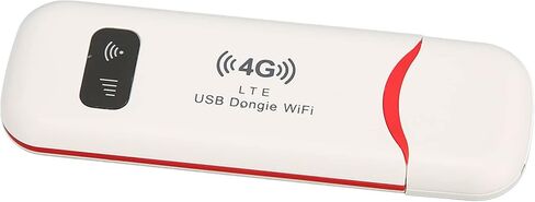 راوتر شبكة 4G، نقطة اتصال واي فاي محمولة، دونجل 4G مع فتحة Sim، مودم USB Pocket LTE، يدعم 10 مستخدمين، تنزيل 150 ميجابت في الثانية، تحميل 50 ميجابت في الثانية in Kuwait