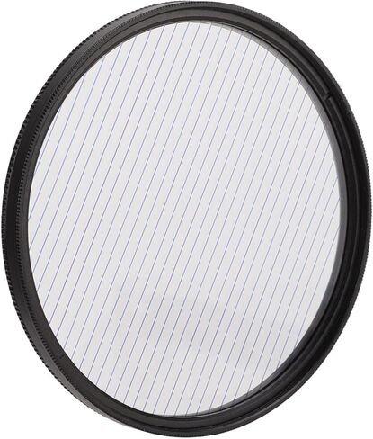 Junestar Blue Streak Special Effects Filter with Aluminum Alloy Frame Camera Accessories 67mm 62mm 67mm 72mm 72mm 77mm Blue Streak Filter Special Effect Lens Filter in Kuwait