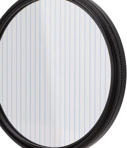 Junestar Blue Streak Special Effects Filter with Aluminum Alloy Frame Camera Accessories 67mm 62mm 67mm 72mm 72mm 77mm Blue Streak Filter Special Effect Lens Filter in Kuwait