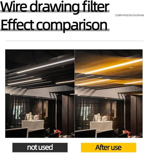 Junestar Blue Streak Special Effects Filter with Aluminum Alloy Frame Camera Accessories 67mm 62mm 67mm 72mm 72mm 77mm Blue Streak Filter Special Effect Lens Filter in Kuwait