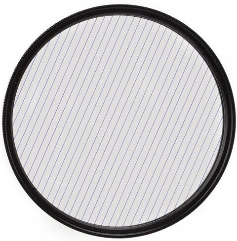 Junestar Blue Streak Special Effects Filter with Aluminum Alloy Frame Camera Accessories 67mm 62mm 67mm 72mm 72mm 77mm Blue Streak Filter Special Effect Lens Filter in Kuwait