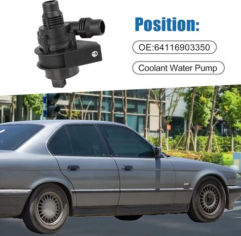 مضخة مياه سائل التبريد المساعدة للسيارة 64116903350 مضخة مياه المحرك لسيارات BMW 525i 2001-2005 in Saudi Arabia