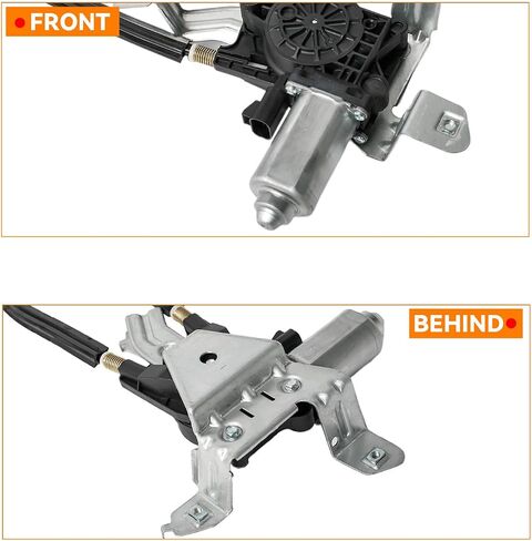 New 1pc Rear Driver (Left) Side Power Window Regulator with Motor Assembly Compatible with 02-06 Escalade Base 01-06 Tahoe/Yukon 00 4.8L/5.3L Only in Saudi Arabia