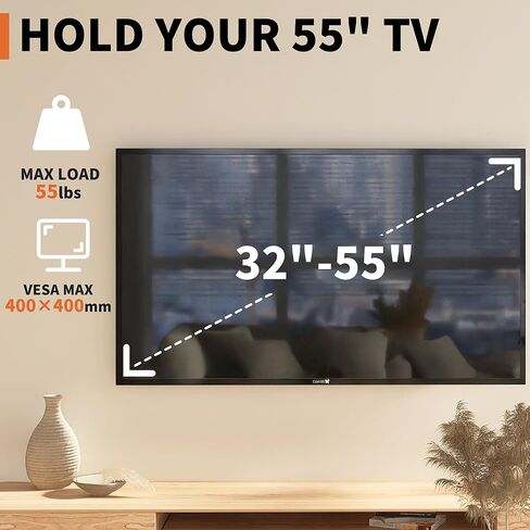 حامل تلفزيون متنقل، عربة تلفزيون متدحرجة، ارتفاع قابل للتعديل، حامل أرضي مع حامل للعربة المحمولة شديدة التحمل، حامل أرضي على عجلات لشاشات تلفزيون منحنية مسطحة مقاس 32-55 بوصة للمنزل والمكتب التجاري in Kuwait