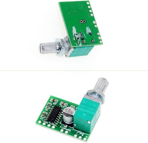 10Pcs Mini PAM8403 DC 5V Power Audio Amplifier Board Digital Power Amp Module 2 Channel 3W+3W Volume Control with Potentiometer in Saudi Arabia