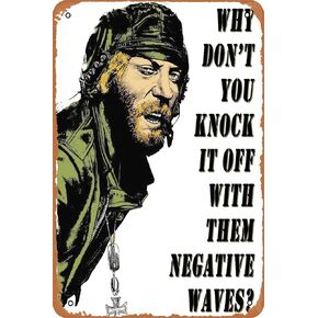 أبطال كيلي - ملصق Oddball يقول ملصق عتيق مقاس 8 بوصة × 12 بوصة علامة معدنية من القصدير ديكور كهف رجل مضحك in Kuwait