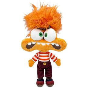 Inside Out 2 Plush, Stuffed Figure Dolls Anxiety Embarrassment Ennui Plushies Toy for Movie Fans, Great Birthday Easter for Boys Girls Fans (12" Envy)