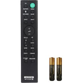 New RMT-AH500U RMTAH500U Replaced Remote Control for Sony Soundbar SA-S350 HT-SD35 HT-S350 SA-WSD35 SA-SD35 SA-WS350 Sound Bar Remote Controller with Batteries