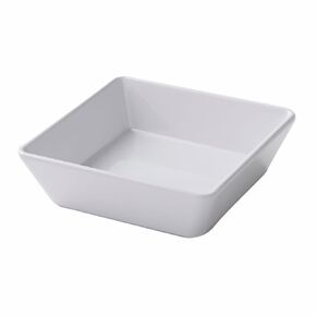 American Metalcraft MELSQ6 Melamine Bowl, Square-Shallow, 16 oz.