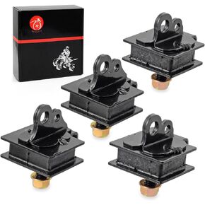 ENGINE MOUNT RUBBER DAMPER KIT BOTTOM & TOP For Yamaha YXR660 Rhino 660 Grizzly 660 2002-2008