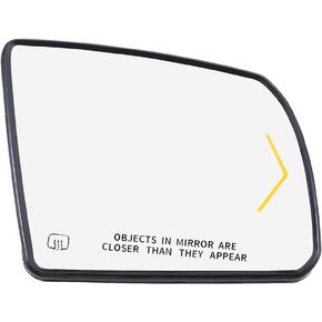 Passenger Side Heated Mirror Compatible with Toyota Sequoia 2008-2017 Toyota Tundra 2007-2020 Right Mirror Glass with Signal Light and Mounting Bracket Replace 87903-0C030 in Kuwait