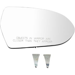 TRQ Right Mirror Glass Compatible with 2017-2022 Kia Niro