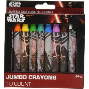 STAR WARS "Ep7 Jumbo Crayon in Box (Pack of 10)