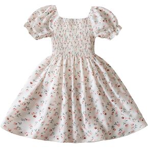 Nileafes Little Girl Summer Tulle Dress Casual Princess Girls Holiday Birthday Sundress