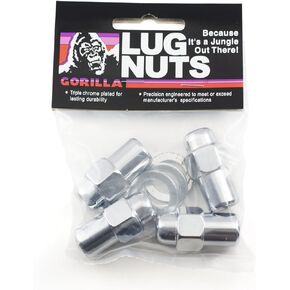 Gorilla Automotive 73147B Standard Mag Lug Nuts (14mm x 1.50 Thread Size)