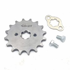 428 16T 17mm Motorcycle Front Engine Sprocket for 50cc 70cc 90cc 110cc 125cc 140cc 160cc Dirt Pit Mini Bikes Go Kart ATV Quad Dirt Bike