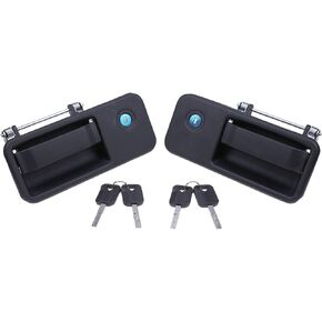 Solarhome Front Exterior Door Handle Set Left & Right Side 20398466 20398467 Fits Volvo VNL Truck FH12 FH16 FM10 FM12 FM7 FM9 NH12
