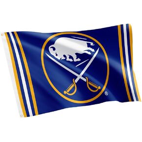 Desert Cactus Buffalo Sabres Flag NHL 100% Polyester Indoor Outdoor 3x5 feet National Hockey League Team Flags (Flag A)