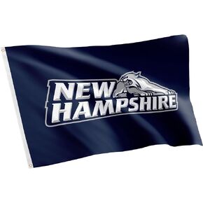 Desert Cactus University of New Hampshire Flag UNH Wildcats Flag Banners 100% Polyester Indoor Outdoor 3x5 feet Flags (Style 3)