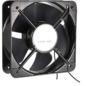 uxcell Cooling Fan 200mm x 200mm x 60mm FP-20060EX-S1-B AC 220V/240V 0.45A Dual Ball Bearings