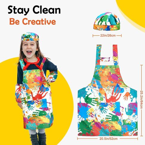 زي الفنان للأطفال للفتيات والأولاد، مجموعة إكسسوارات أزياء الرسام في عيد الهالوين in Kuwait