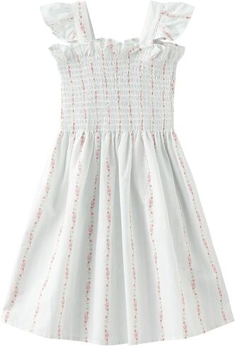 Colorful Childhood Baby Girls Dress Toddler Girls Flare Lace Trim Princess Party Dress in Kuwait