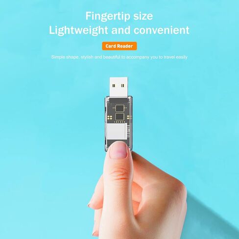 2 Pack USB SD Card Reader for PC, Micro SD Card to USB Adapter, Dual USB and USB-C Plug Card Reader for Camera Memory Card Reader, Wansurs Card Reader for Laptop (2 Pack USB-C) in Saudi Arabia