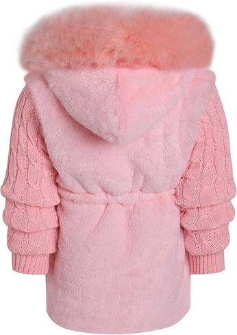 MINKIDFASHION معطف جاكيت دافئ للفتيات الصغيرات للشتاء والخريف للأطفال الصغار in Kuwait