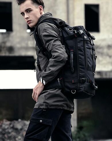 Travel Backpack,Multifunctional Carry On Backpack Anti Theft Laptop Backpack for Men and Women,Durable Hiking Backpack with Rain Cover(35L) in Saudi Arabia