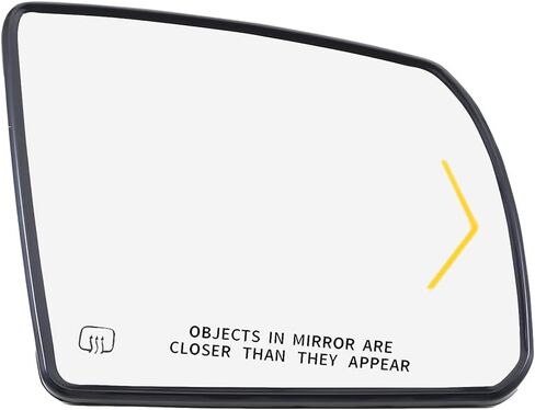 Passenger Side Heated Mirror Compatible with Toyota Sequoia 2008-2017 Toyota Tundra 2007-2020 Right Mirror Glass with Signal Light and Mounting Bracket Replace 87903-0C030 in Kuwait