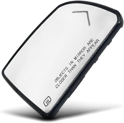 Passenger Side Heated Mirror Compatible with Toyota Sequoia 2008-2017 Toyota Tundra 2007-2020 Right Mirror Glass with Signal Light and Mounting Bracket Replace 87903-0C030 in Kuwait