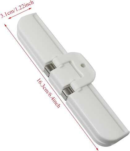 PZRT 2pcs DIY Sealing Clamp Diamond Painting Tools Clips 16.3x3.1cm Painting Accessories Cross Stitch Tool Food Snack Storage Seal Food Clips in Saudi Arabia