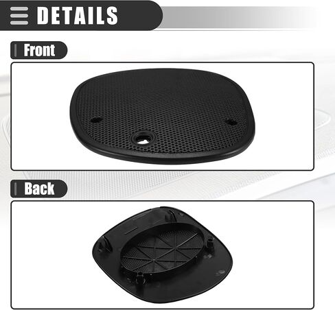 Motoforti Front Speaker Grille Cover, Dash Speaker Grille Grill Cover, for Chevrolet Blazer S10 1998-2005, for GMC Jimmy Sonoma, Front Driver Passenger Side, Plastic, No.15046441/15046442 in Saudi Arabia