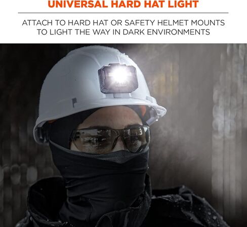 Ergodyne - 60197 Skullerz 8987 Rechargeable Universal Hard Hat LED Light, orange in Saudi Arabia