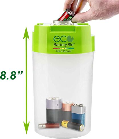 صندوق بطارية ECO - اختبار وإعادة تدوير البطاريات AAA وAA وC وD in Saudi Arabia