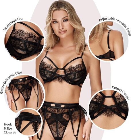 Eclectic Intimates Bra and Panty Lingerie Set for Women Sexy – Enduring Quality and Timeless Appeal Two Piece Sets in Saudi Arabia
