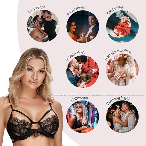 Eclectic Intimates Bra and Panty Lingerie Set for Women Sexy – Enduring Quality and Timeless Appeal Two Piece Sets in Saudi Arabia