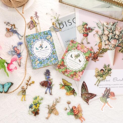 BENOSPACE 90 جهاز كمبيوتر شخصى ملصقات خرافية خمر فراشة زهرة نبات سكرابوكينغ ملصق شفاف لوازم جمالية نباتية DIY بها بنفسك الحرفية مذكرات مخطط رصاصة يومية بطاقة صنع ألبوم دفتر الأستاذ اليد in Kuwait