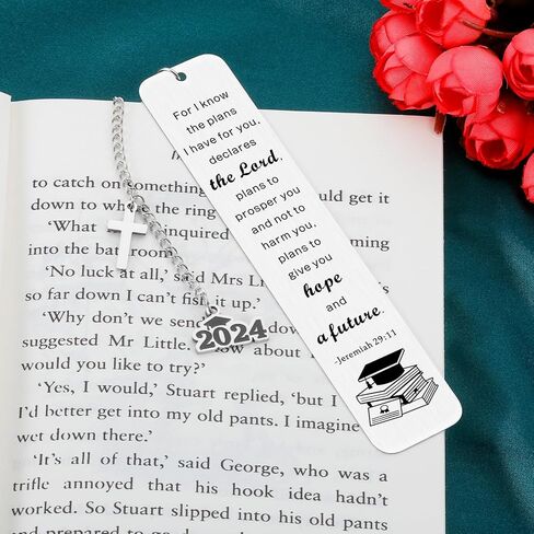Graduation gifts for Him Her 2024 Graduation Gifts for Women Men Class of 2024 Senior Middle High School College Grad Student Nurse Daughter Son Degree Bookmark Inspirational Religious Christian Gifts in Saudi Arabia