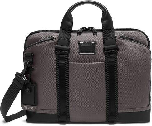 TUMI - Alpha Bravo Academy Brief - Compact Laptop Briefcase - Travel Laptop Bag - 11.8" X 15.5" X 2.0" - For 15" Laptop in Kuwait