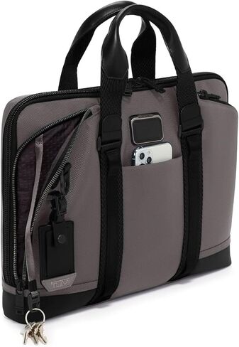 TUMI - Alpha Bravo Academy Brief - Compact Laptop Briefcase - Travel Laptop Bag - 11.8" X 15.5" X 2.0" - For 15" Laptop in Kuwait