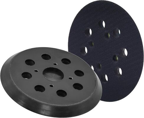 5" Hook and Loop Sander Pad, Replacement Sander Pad for Ridgid R2600, R2601 Random Orbit Sanders, 5 Inch 8 Hole Replacement Sanding Pad (2 Pack) in Saudi Arabia
