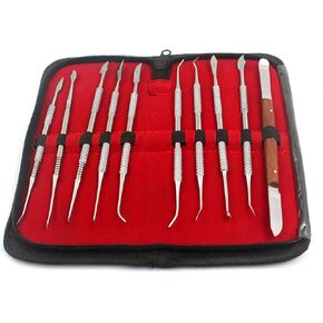 OdontoMed2011 Dental LAB Equipment Dental Dentist Sculpture KIT 'Wax Carver Set,10 PCS/Set ODM
