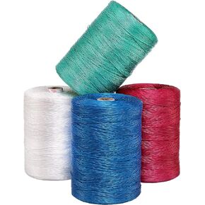 KIS Premium Quality Polypropylene Twine for Packaging 5000 FEET, Nylon Twine, Multi-Purpose, Resists Unraveling and Fraying, Heavy-Duty, UV Protected Made in Turkey (Blue)