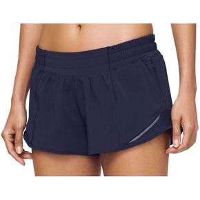شورت Lululemon Hotty Hot LR (مقاس 6، كحلي حقيقي، رقمي_6) in Saudi Arabia