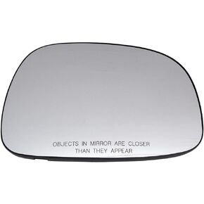 Passenger Side Mirror Glass Assembly With Plastic Backing Plate Heated Compatible with 2002-2007 Buick Rendezvous