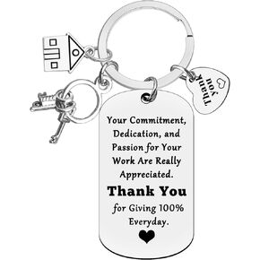 Xiahuyu Realtor Gifts Keychain Real Estate Agent Gifts New Homeowner Thank You Gift for Realtor Broker Salesman Coworker Employee Gift Birthday Christmas Retirement Closing Gifts for Realtor