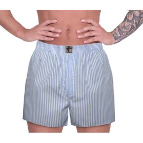 LUFT Mens Classic Mercerized Cotton Pull On Soft Underwear Trunks Boxer Shorts