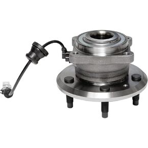 512358 Rear Wheel Bearing and Hub Assembly Compatible with 2007-2009 Chevy Equinox, 12-15 Captiva Sport /07-09 Po-ntiac Torrent, Su-zuki XL-7/08-10 Sa-Turn Vue [5 Stud Hub W/ABS]
